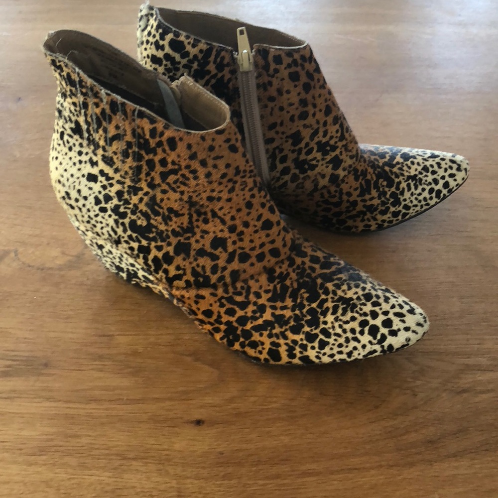 Matisse Cheetah booties